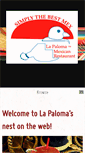 Mobile Screenshot of lapalomarestaurant.com